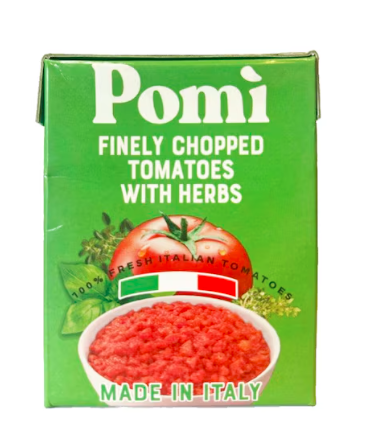 Pomi Finely Chopped Tomatoes With Herbs 390 g