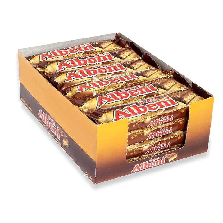 Albeni Chocolate Bar Pack of 24 x 31 g