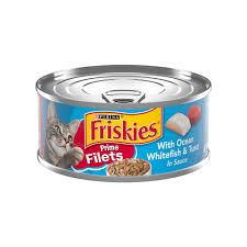 PURINA Friskies Prime Filets with Ocean Whitefish & Tuna In Sauce 156 g