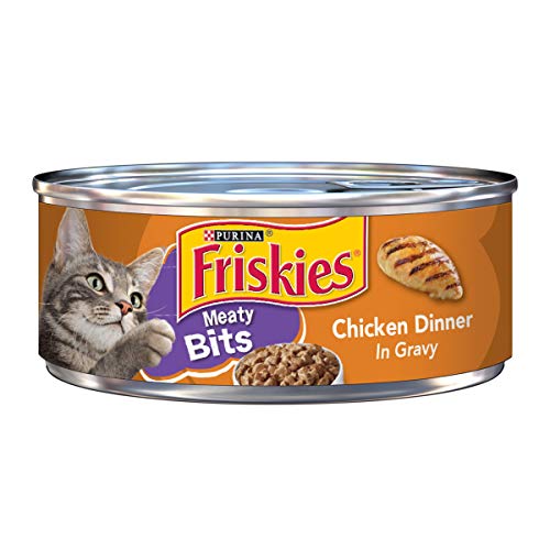 PURINA Friskies Meaty Bits with Chicken Dinner In Gravy 156 g