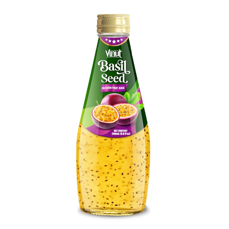 Vinut Basil Seed Passion Fruit 290 ml