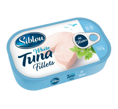 Siblou Tuna White Fillet In Water 120 g