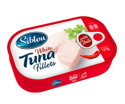 Siblou Tuna White Fillet With Chili 120 g