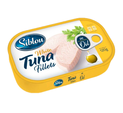 Siblou Tuna White Fillet In Vegetable Oil 120 g