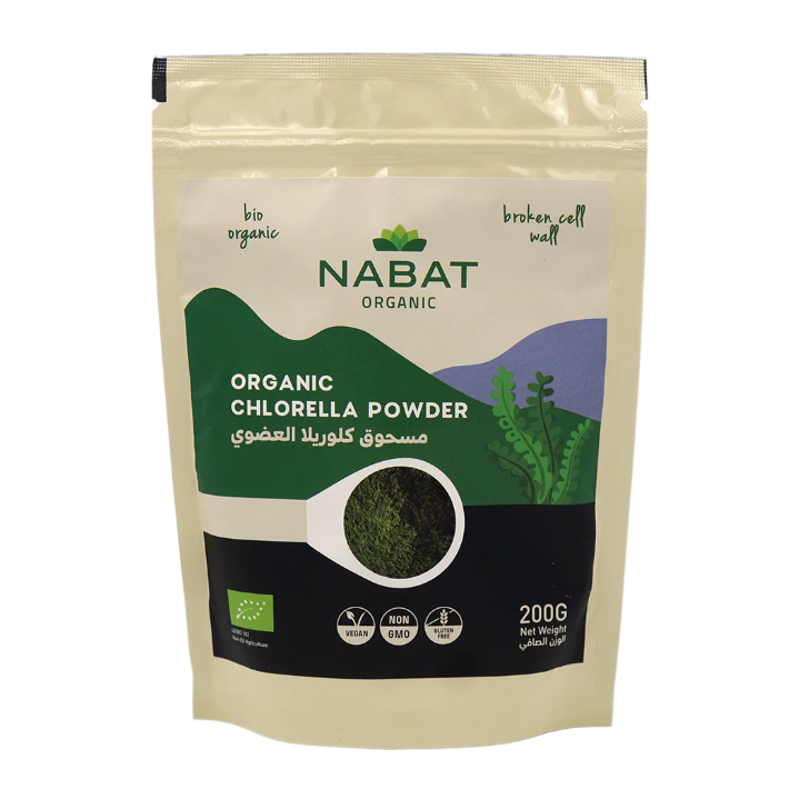 Nabat Organic Chlorella Powder 200 g