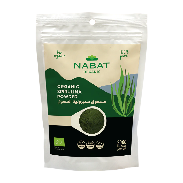 Nabat Organic Spirulina Powder 200 g