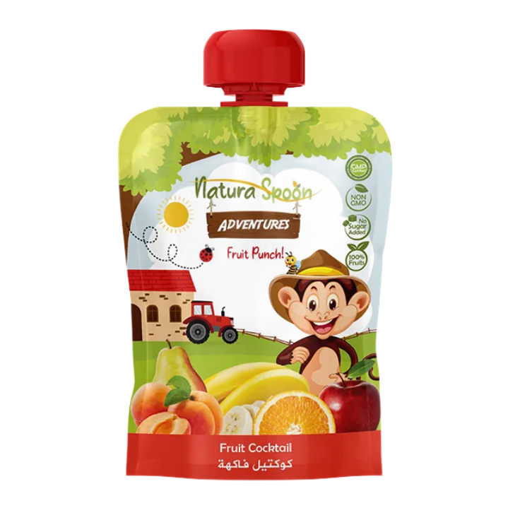 Natura Spoon Adventures Fruit Punch Fruit Cocktail 100 g