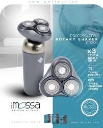 iMossa Professional Rotary Shaver IM3200 Rechargeable