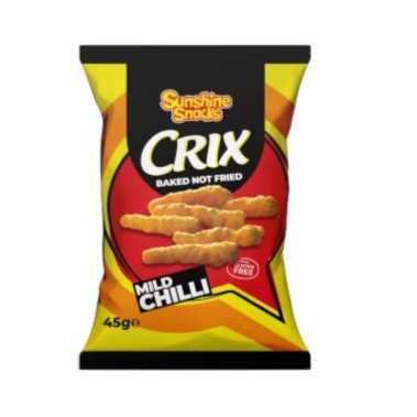 Sunshine Snacks Crix Mild Chilli 45 g