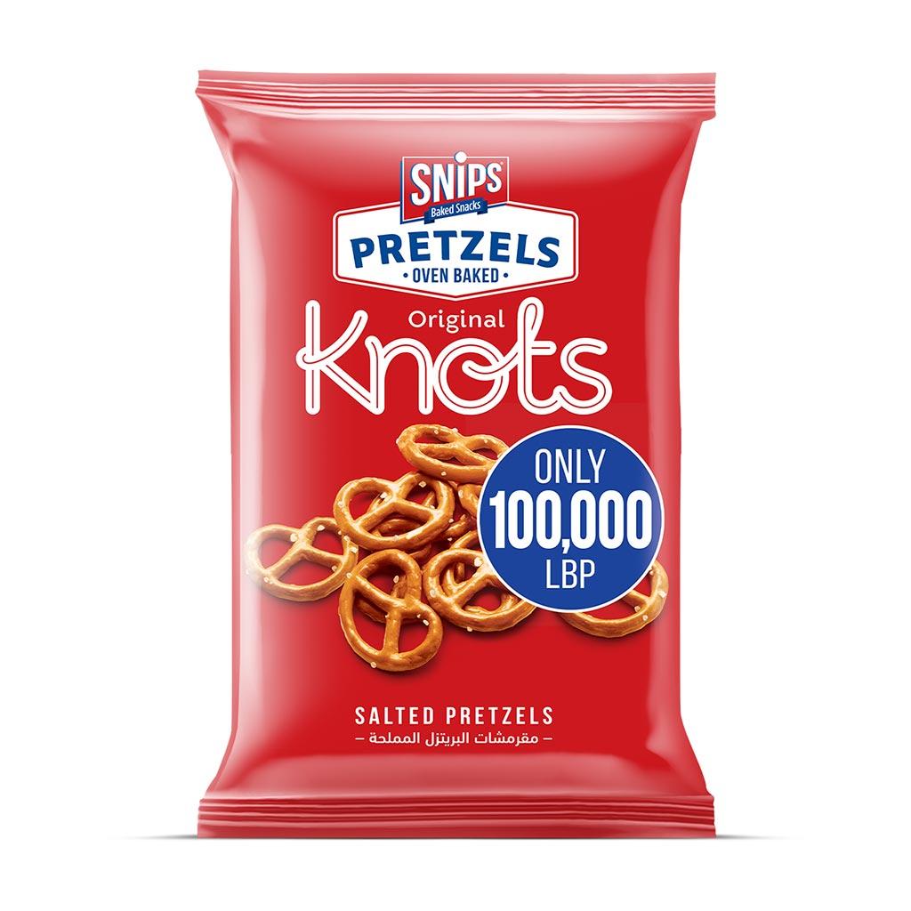 Snips Pretzels Knots Original 225 g