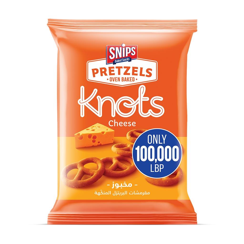Snips Pretzels Knots Cheese 250 g
