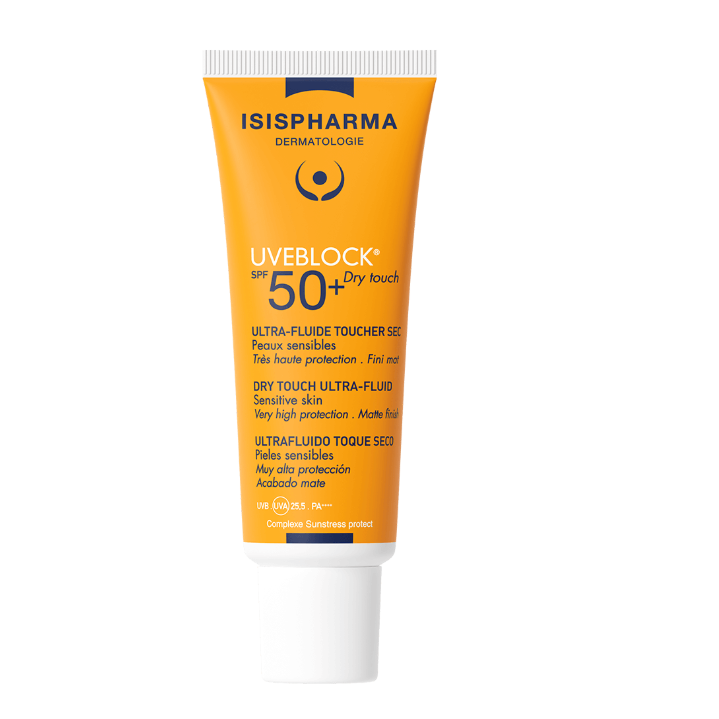 Isispharma Dermatologie UVEBLOCK SPF 50+ Dry Touch 50 ml