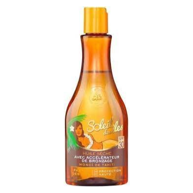 Soleil des îles Brume D'Huile Sèche Monoï De Tahiti Bronzage Coconut 150 ml