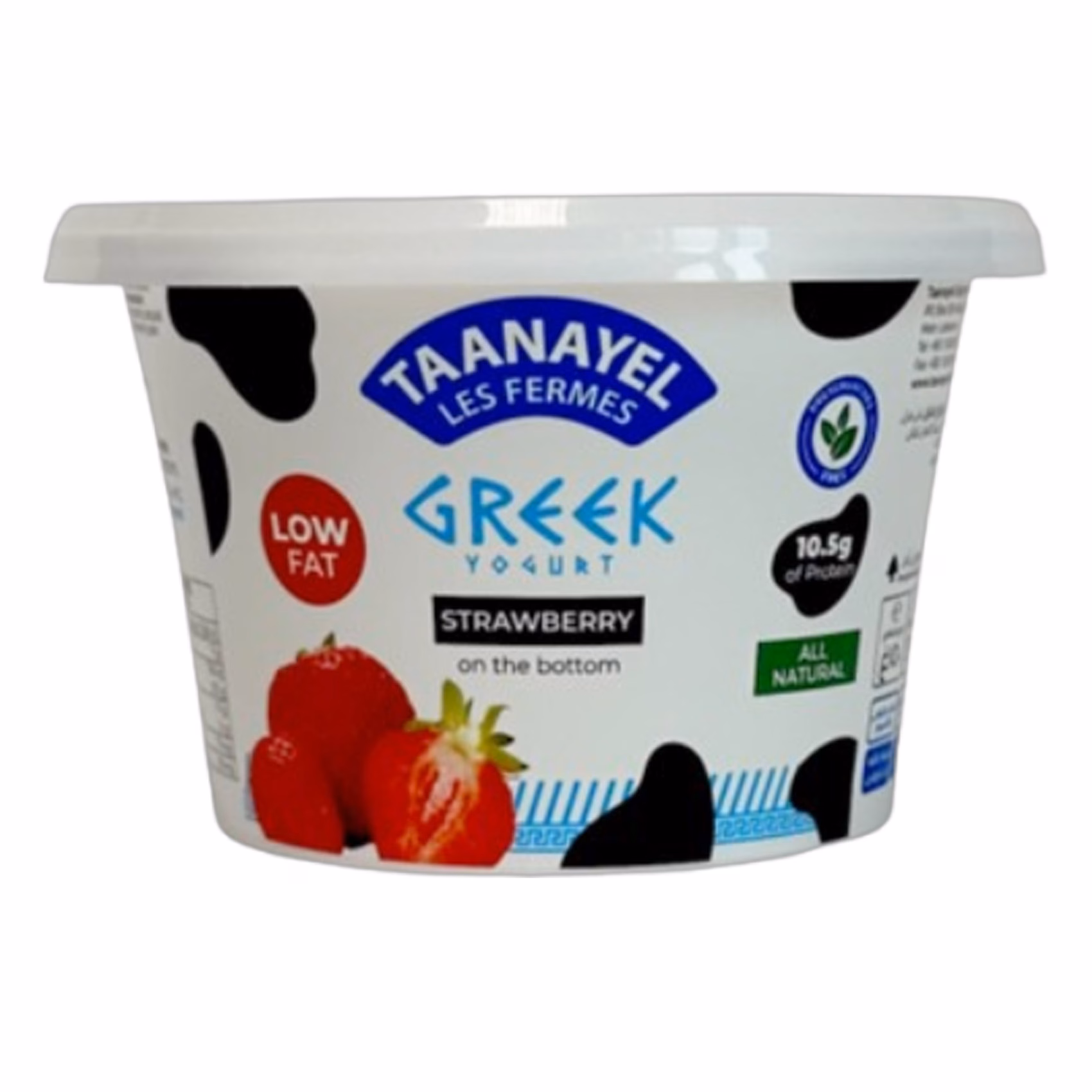 Taanayel Greek Yogurt & Strawberry Low Fat 150 g