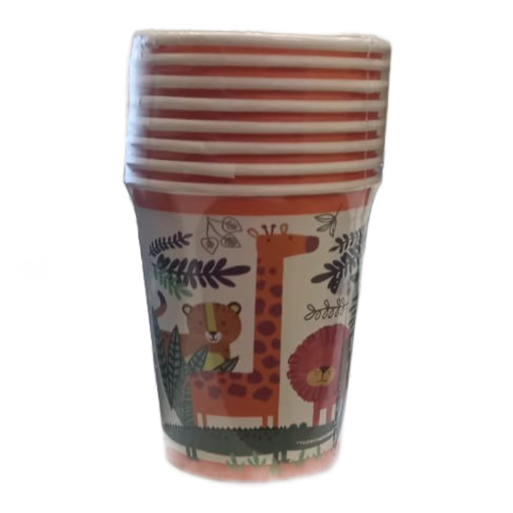 Animals Cups 8's