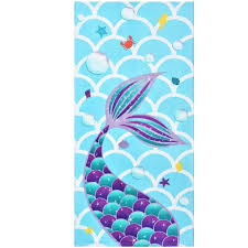 Party Shower Mermaid Theme Table Cover (108cmx180cm) 1's