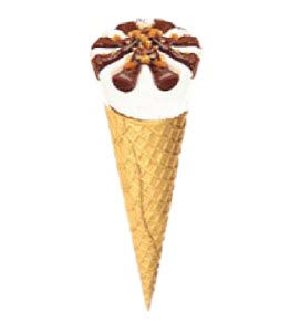 Danway Iceberg Cornetty Vanilla Ice Cream Cone 110 ml