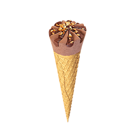 Danway Iceberg Cornetty Chocolate Ice Cream Cone 110 ml