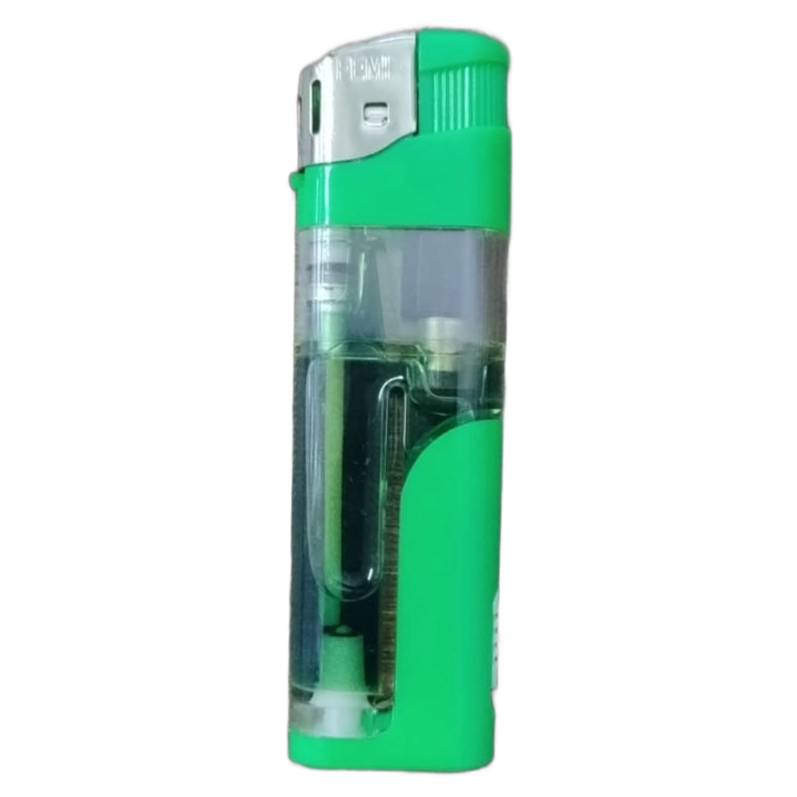 Femix Green Lighter with LED 1'S
