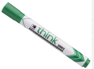 Deli Whiteboard Marker Green 2 mm