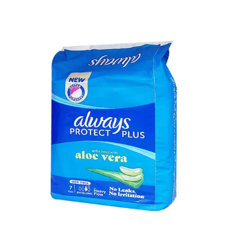 Always Maxi Thick Extra  Long  With Aloe Vera Touch 7 's