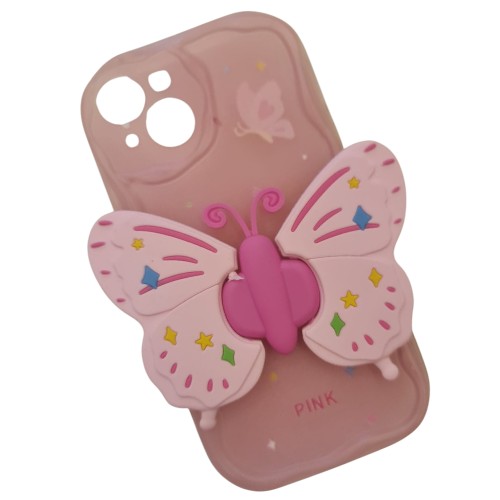 Butterfly iPhone Cover Pink iPhone-16