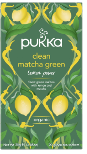 Pukka Clean Green Matcha 20 Sachets 30 g