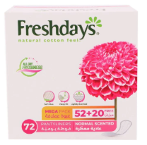 FreshDays Normal Scented 72's