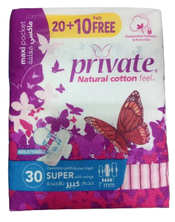 Private Maxi Pocket Super 30's