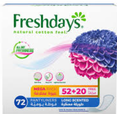 FreshDays Long Scented 72's