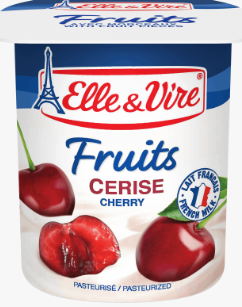 Elle & Vire Cerise Cherry 125 g