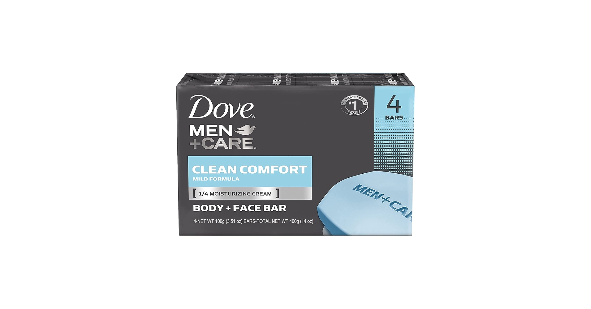 Dove Men+Care Clean Comfort Body + Face Bar 100 g