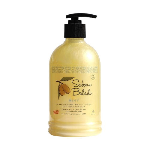 Saboun Baladi Mint Hand Wash 500 ml