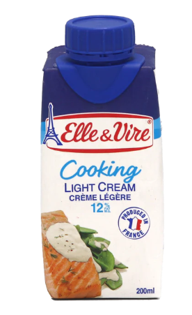 Elle & Vire Light Cooking Cream 200 ml