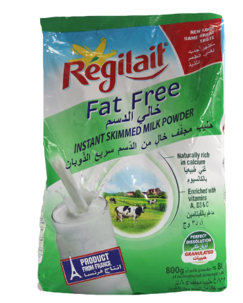 Régilait Fat Free Instant Skimmed Milk Powder 800 g