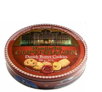 Wonderful Copenhagen Danish Butter Cookies Red 340 g