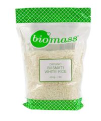 Biomass Organic Long Grain White Rice 454 g