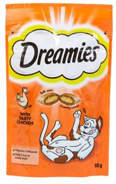 Dreamies Cat Treats Chicken Flavour 60 g