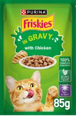Purina Friskies Cat Food Chicken in Gravy 85 g