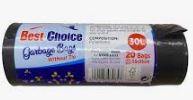 Best Choice Garbage Bags Without Tie 30 L 55 x 55 cm 20 Bags