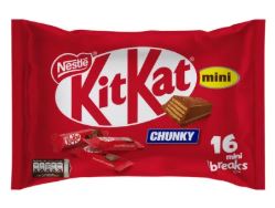 Nestle KitKat Chunky Mini Bag 14x16 g