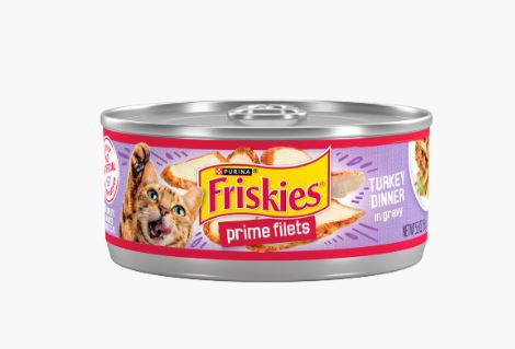 Purina Friskies Prime Filets Turkey Dinner In Gravy 156 g