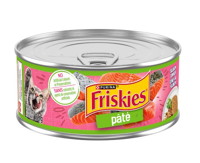 Purina Friskies Paté Salmon Dinner 156 g