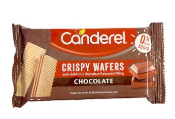 Canderel Crespy Wafers Chocolate Sugar Free 45 g