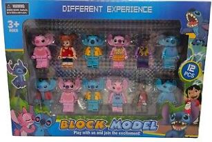 Block Model Play With Us Lilo & Stitch (12 pcs) (3 Years+)