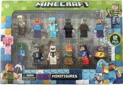 Minecraft Minifigures (12 pcs) (3 Years+)