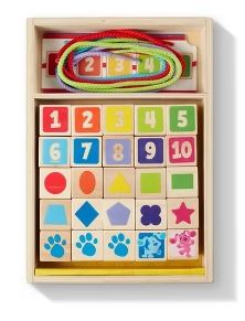 Wooden Beaded Building Blocks Game (18 Months+)