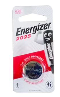 Energizer 2025 Lithium 1's