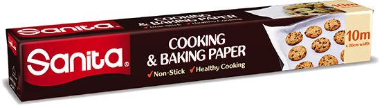Sanita Cooking & Baking Paper 10 M X 30 Cm