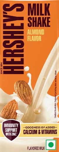 Hershey's Milkshake Almond Flavor 180 ml